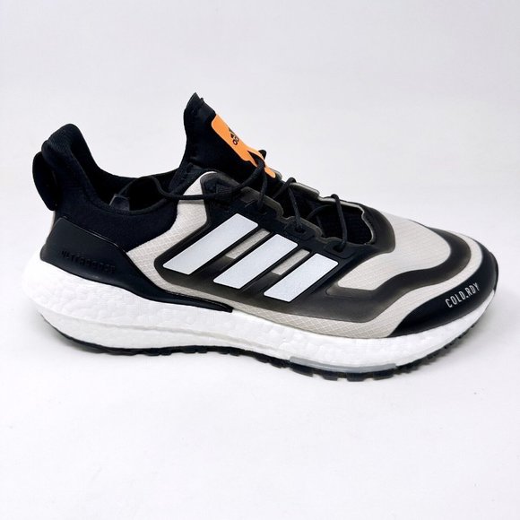 adidas Shoes - Adidas Ultraboost 22 COLD.RDY 2.0 Black White Orange Womens Trainers GX6735